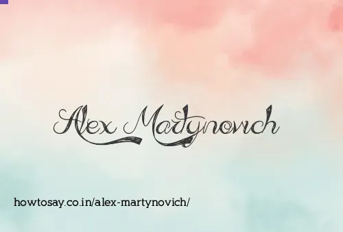 Alex Martynovich