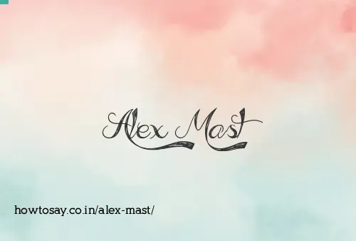 Alex Mast