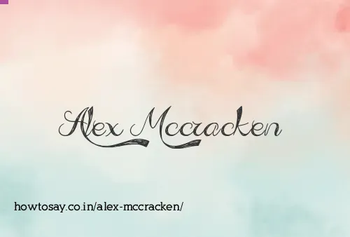 Alex Mccracken