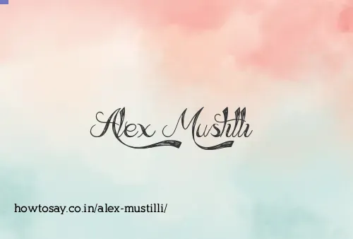 Alex Mustilli