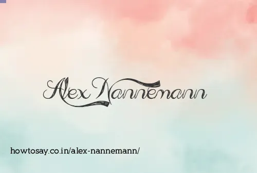 Alex Nannemann