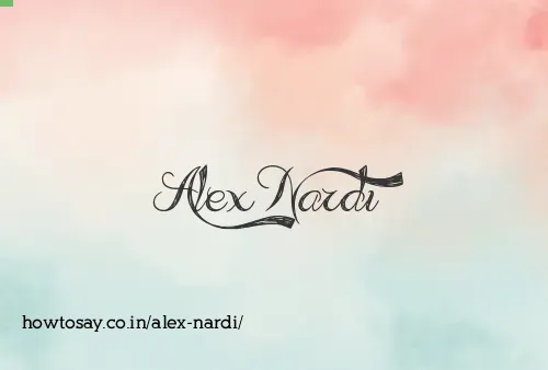 Alex Nardi