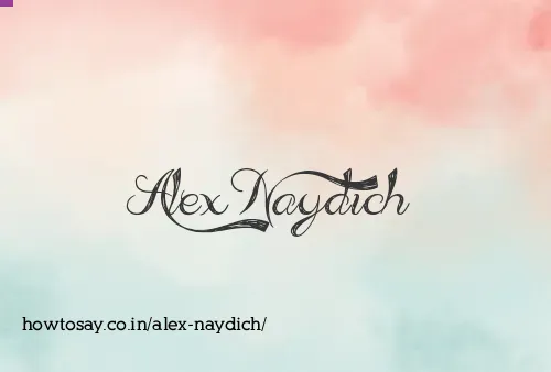 Alex Naydich