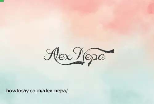 Alex Nepa