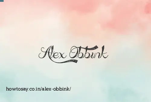 Alex Obbink
