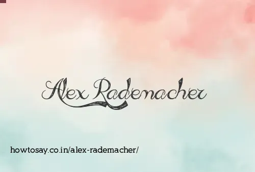 Alex Rademacher