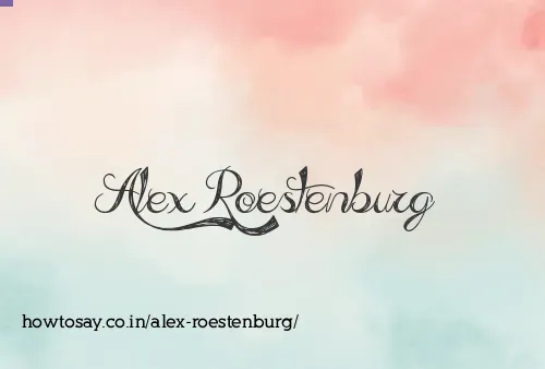 Alex Roestenburg