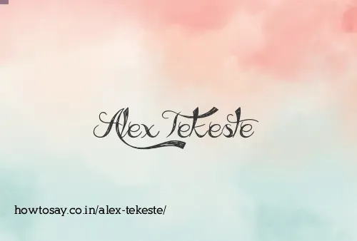 Alex Tekeste