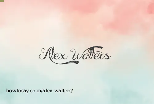 Alex Walters