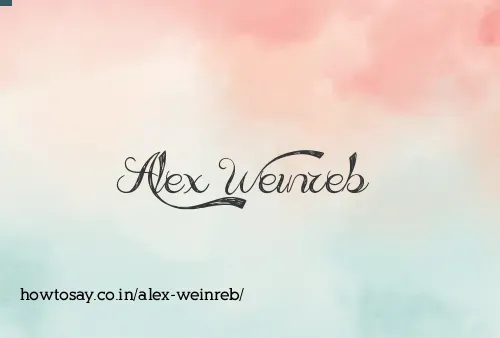 Alex Weinreb