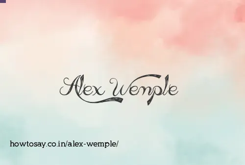 Alex Wemple