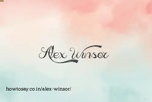 Alex Winsor