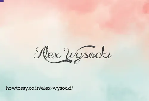 Alex Wysocki