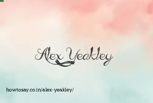 Alex Yeakley