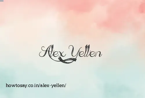 Alex Yellen