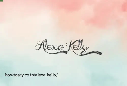 Alexa Kelly