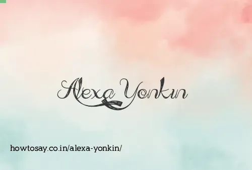 Alexa Yonkin