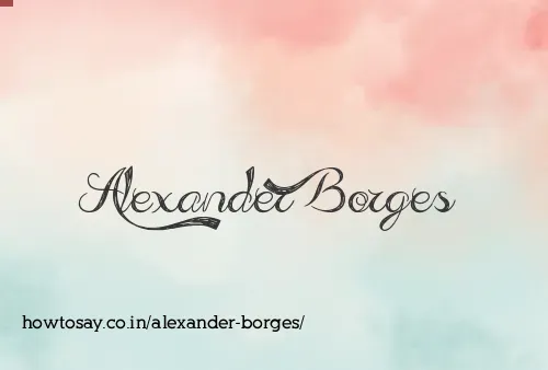 Alexander Borges