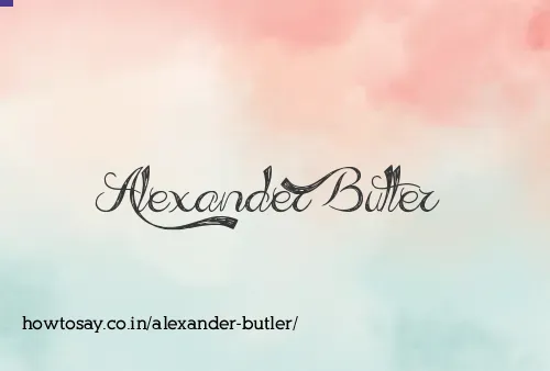 Alexander Butler
