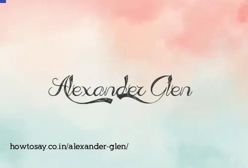 Alexander Glen