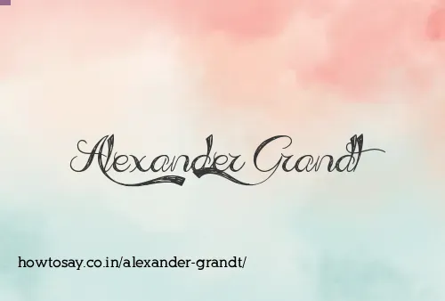 Alexander Grandt