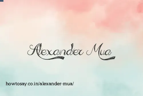 Alexander Mua
