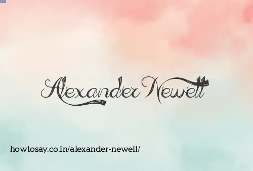 Alexander Newell