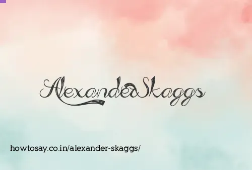 Alexander Skaggs