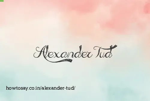 Alexander Tud