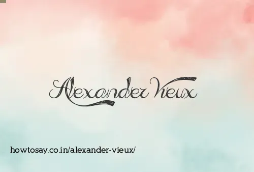 Alexander Vieux