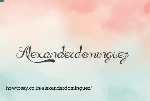 Alexanderdominguez