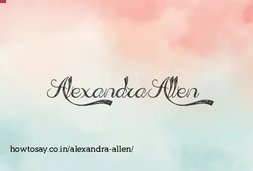 Alexandra Allen