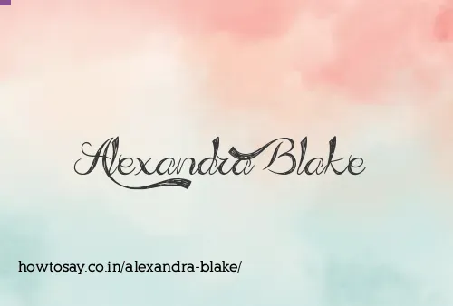 Alexandra Blake