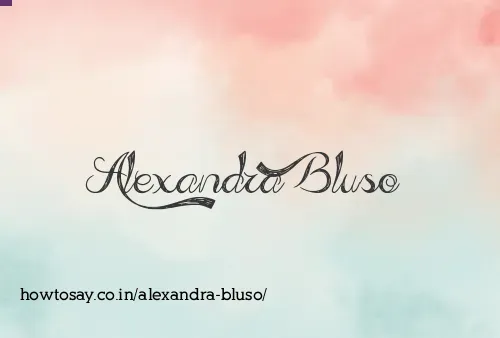 Alexandra Bluso