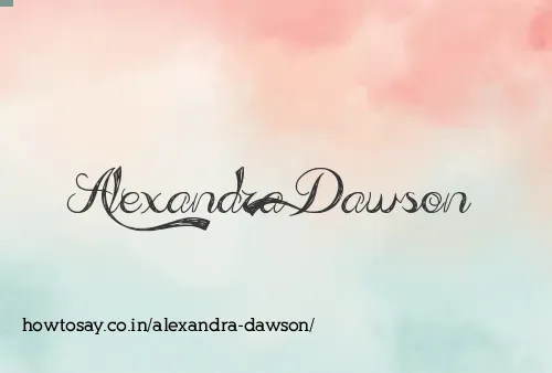 Alexandra Dawson