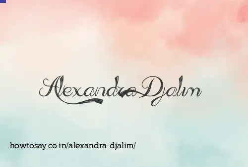 Alexandra Djalim
