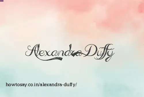 Alexandra Duffy