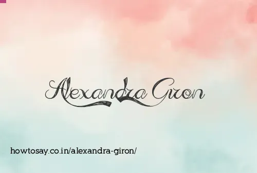 Alexandra Giron
