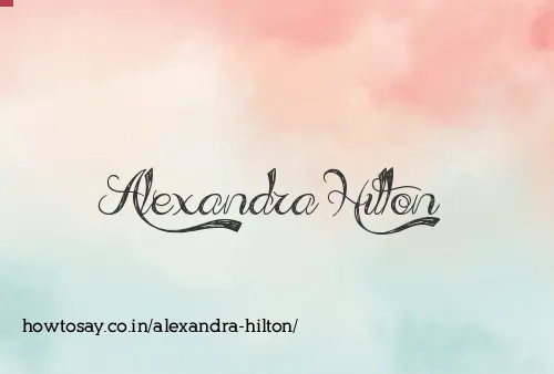 Alexandra Hilton