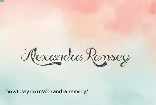 Alexandra Ramsey