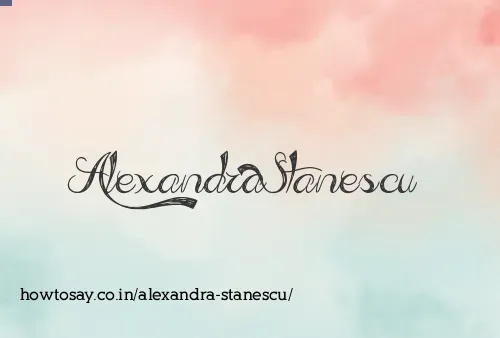 Alexandra Stanescu