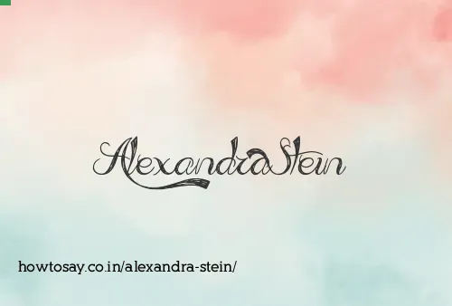 Alexandra Stein