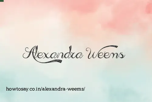 Alexandra Weems