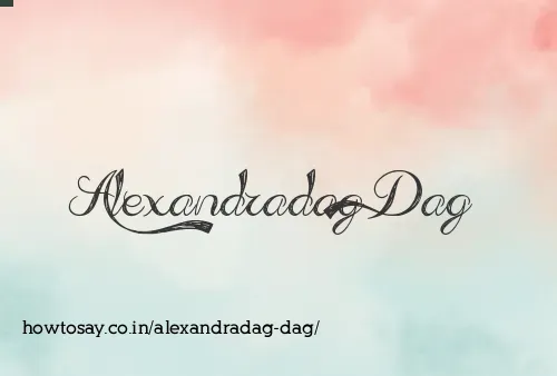 Alexandradag Dag