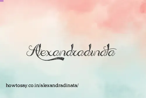 Alexandradinata