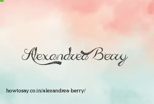 Alexandrea Berry