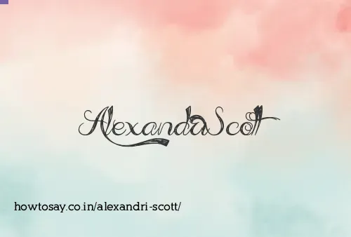 Alexandri Scott