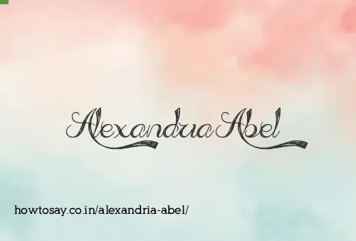 Alexandria Abel