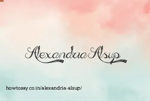 Alexandria Alsup
