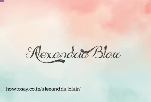 Alexandria Blair